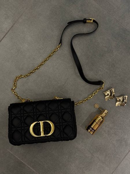 Christian Dior Small Dior Caro Bag Black Supple Cannage Calfski [оригінальна коробка] pr09989 фото