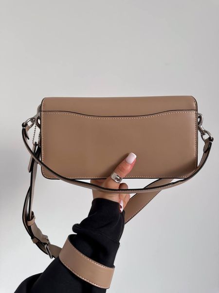 Coach Tabby Shoulder Bag In Signature Canvas Beige pr0008 фото