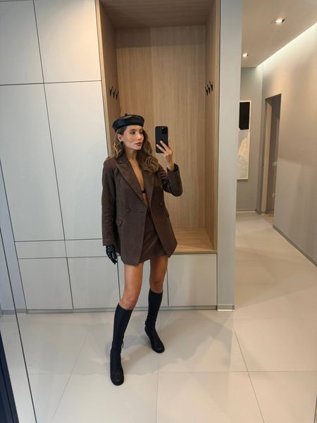 Костюм Velvet Skirt Set 490 фото