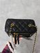 Chanel Classic Black Lambskin Pearl Crush Vanity Bag Текстурна шкіра [оригінальна коробка] pr2075 фото 8