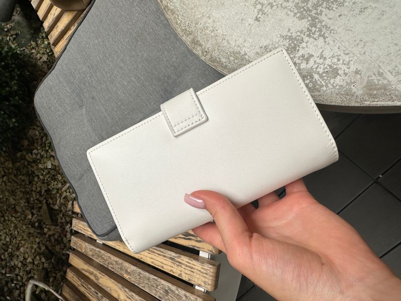 Гаманець Pinko Leather Wallet White 88172 фото
