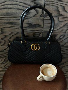 Gucci Marmont medium top handle bag [коробка магніт] g0799 фото