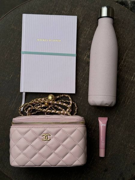 Chanel Classic Powder Lambskin Pearl Crush Vanity Bag Gold [оригінальна коробка] pr2081 фото