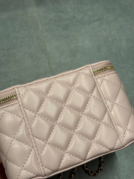 Chanel Classic Powder Lambskin Pearl Crush Vanity Bag Gold [оригінальна коробка] pr2081 фото