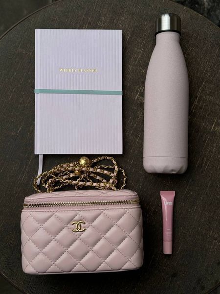 Chanel Classic Powder Lambskin Pearl Crush Vanity Bag Gold [оригінальна коробка] pr2081 фото
