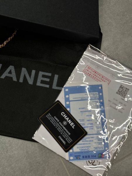 Chanel Classic Powder Lambskin Pearl Crush Vanity Bag Gold [оригінальна коробка] pr2081 фото
