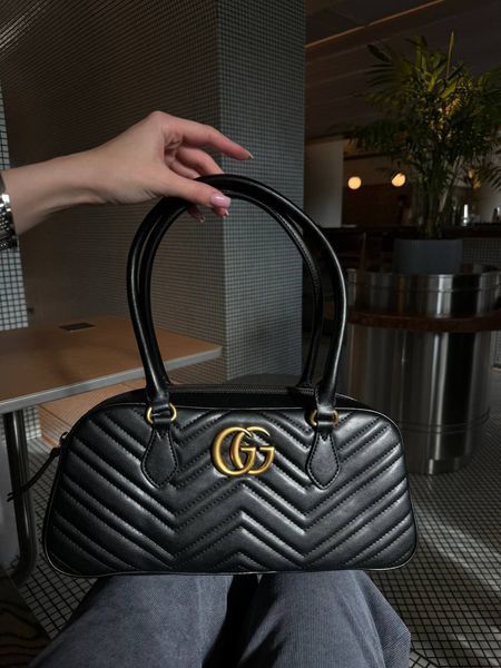 Gucci Marmont medium top handle bag [коробка магніт] g0799 фото