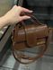 Jacquemus Le Bambino Small Handbag With Adjustable Crossbody Brown pr1059 фото 15