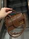 Jacquemus Le Bambino Small Handbag With Adjustable Crossbody Brown pr1059 фото 18