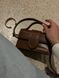 Jacquemus Le Bambino Small Handbag With Adjustable Crossbody Brown pr1059 фото 13
