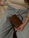 Jacquemus Le Bambino Small Handbag With Adjustable Crossbody Brown pr1059 фото 8