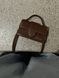 Jacquemus Le Bambino Small Handbag With Adjustable Crossbody Brown pr1059 фото 6