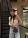 Jacquemus Le Bambino Small Handbag With Adjustable Crossbody Brown pr1059 фото 7