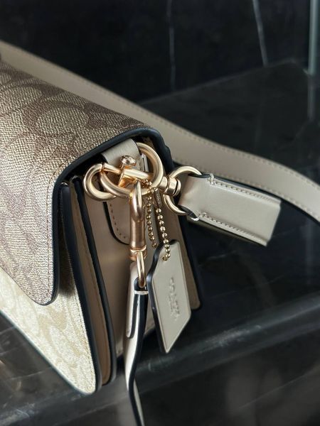 Coach Morgan Shoulder Bag Milk/Beige pr27761 фото