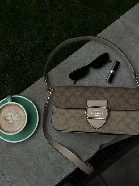 Coach Morgan Shoulder Bag Milk/Beige pr27761 фото