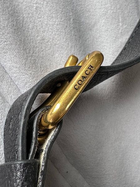 Coach Tabby Shoulder Bag In Signature Canvas Black/Beige [крафтова коробка] pr0002 фото