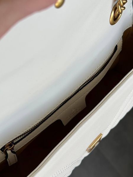 Gucci Marmont Shoulder Bag WHITE [магнітна коробка] pr0112 фото
