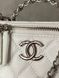 Chanel Classic Black Lambskin Pearl Crush Vanity Bag Milk/Silver[оригінальна коробка] pr01133 фото 15