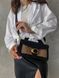 Coach Tabby Shoulder Bag In Signature Canvas Black/Beige [крафтова коробка] pr0002 фото 4
