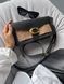 Coach Tabby Shoulder Bag In Signature Canvas Black/Beige [крафтова коробка] pr0002 фото 9