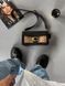 Coach Tabby Shoulder Bag In Signature Canvas Black/Beige [крафтова коробка] pr0002 фото 6