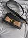 Coach Tabby Shoulder Bag In Signature Canvas Black/Beige [крафтова коробка] pr0002 фото 1