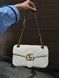 Gucci Marmont Shoulder Bag WHITE [магнітна коробка] pr0112 фото 20
