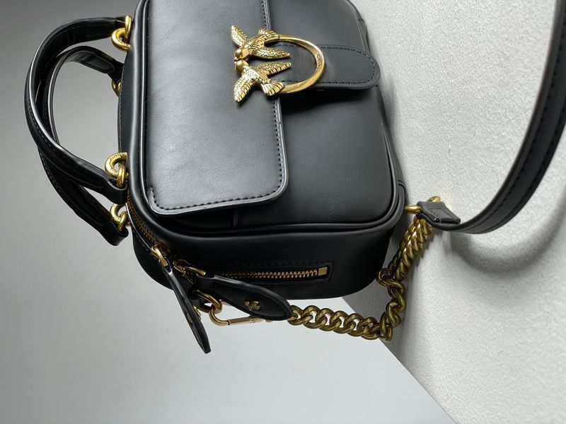 Pinko Square Simply Mini Calfskin Bag 99102 фото