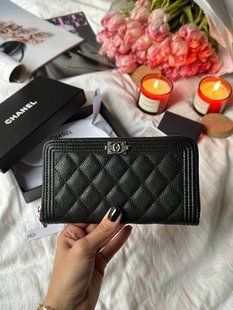 Преміальний гаманець Chanel G0010 фото