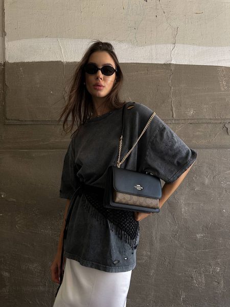 Coach Mini Klare Crossbody in Signature Canvas Black/Brown [оригінальна брендована коробка] pr0067 фото