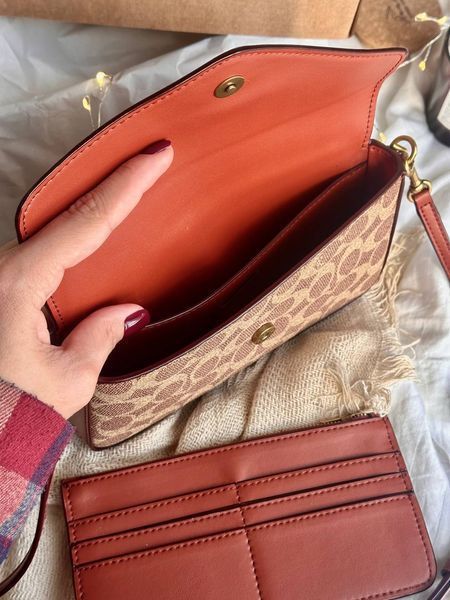 COACH Women's Wyn Crossbody Handbag Brown [крафт коробка] pr0089 фото