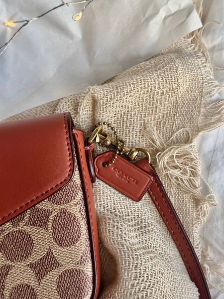 COACH Women's Wyn Crossbody Handbag Brown [крафт коробка] pr0089 фото