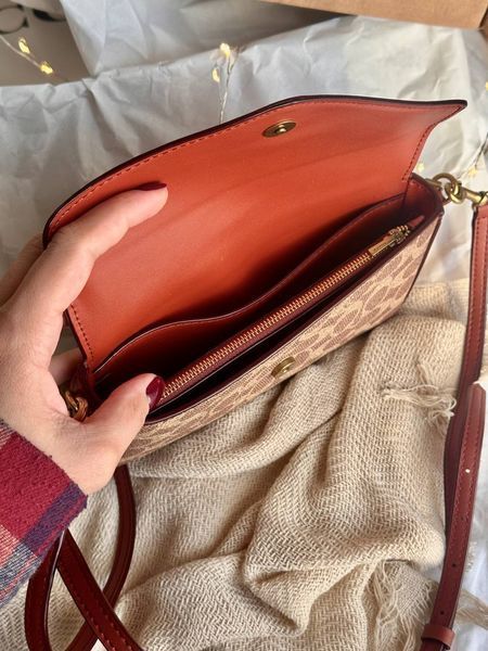 COACH Women's Wyn Crossbody Handbag Brown [крафт коробка] pr0089 фото