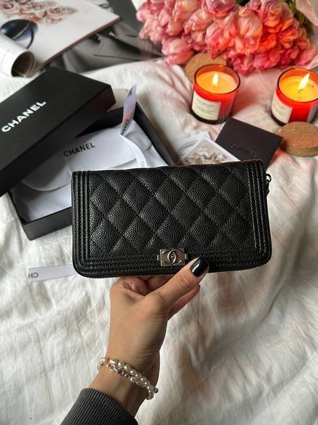 Преміальний гаманець Chanel G0010 фото