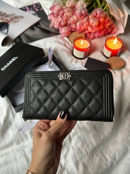 Преміальний гаманець Chanel G0010 фото