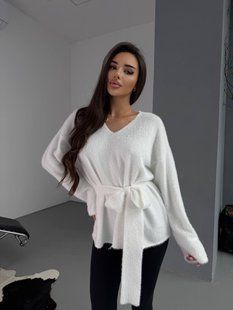 Подовжений светр  8272 фото
