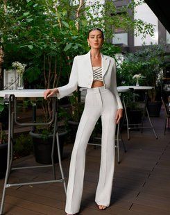 Костюм cropped suit 427 фото