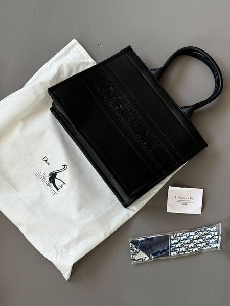 Medium Dior Book Tote [звичайна біла коробка] pr01235 фото