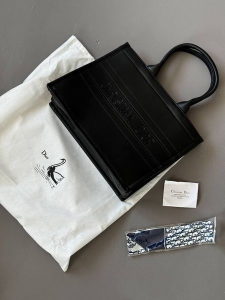 Medium Dior Book Tote [звичайна біла коробка] pr01235 фото