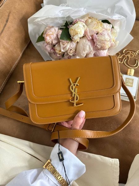 Saint Laurent Large Solferino Brown Оригинальна коробка pr01881 фото