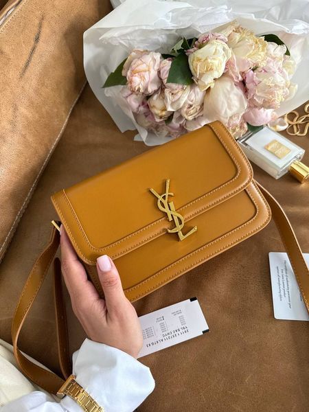 Saint Laurent Large Solferino Brown Оригинальна коробка pr01881 фото