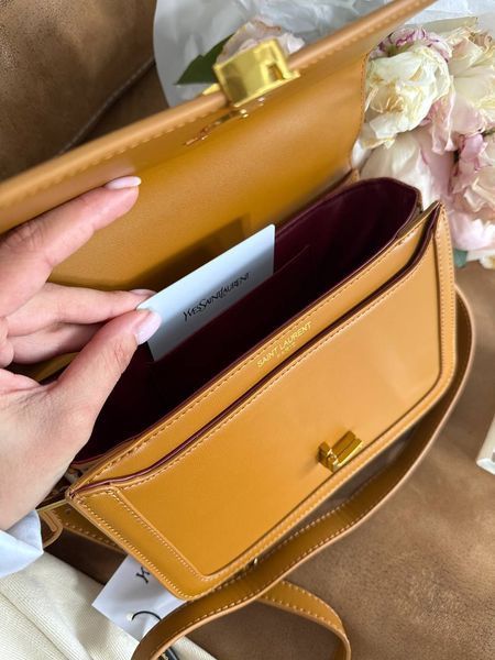 Saint Laurent Large Solferino Brown Оригинальна коробка pr01881 фото
