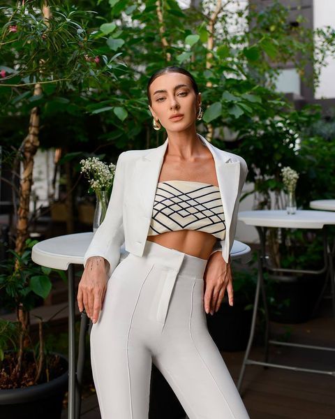 Костюм cropped suit 427 фото