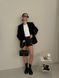 Chanel Classic 1.55 Small Single Flap in Black/Silver [Коробка магніт] pr002923 фото 18
