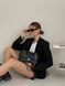 Chanel Classic 1.55 Small Single Flap in Black/Silver [Коробка магніт] pr002923 фото 6