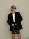 Chanel Classic 1.55 Small Single Flap in Black/Silver [Коробка магніт] pr002923 фото 21