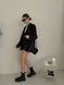 Chanel Classic 1.55 Small Single Flap in Black/Silver [Коробка магніт] pr002923 фото 16
