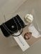 Chanel Classic 1.55 Small Single Flap in Black/Silver [Коробка магніт] pr002923 фото 14