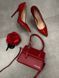Jacquemus Le Chiquito Moyen Boucle Red pr1027 фото 16