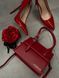 Jacquemus Le Chiquito Moyen Boucle Red pr1027 фото 9